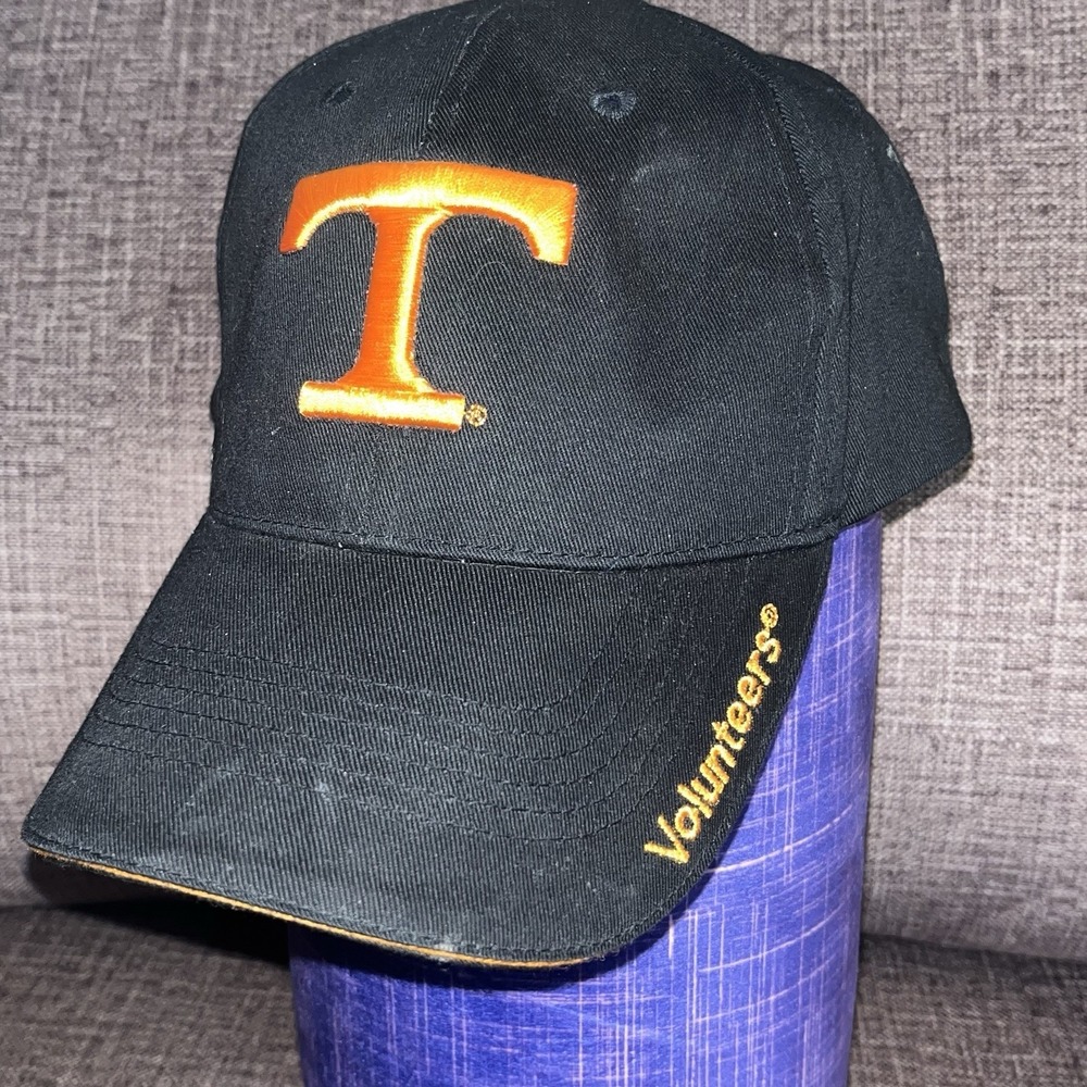 Tennessee Volunteers Baseball Cap Unisex Black Adjustable Trucker Hat